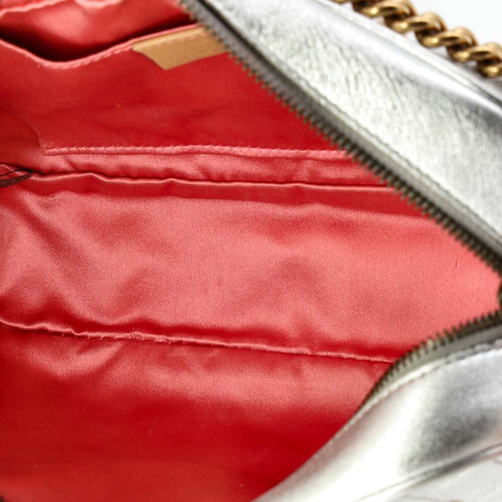 Gucci Pearly Gg Marmont Shoulder Bag #254183G13B - Picture 5 of 8